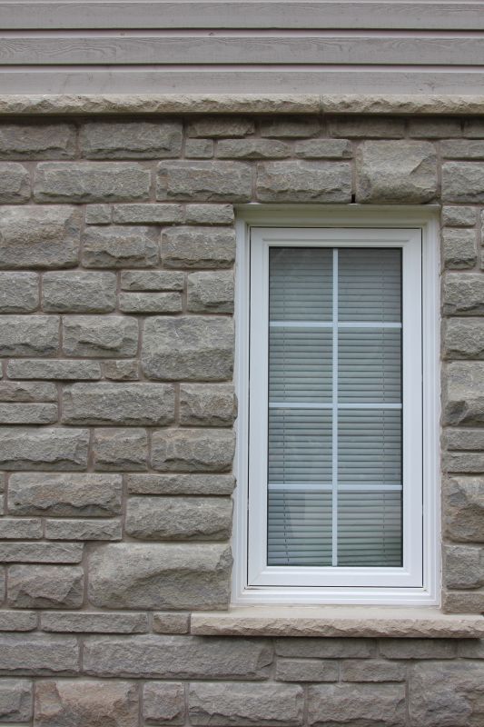 Faux Rock Siding Installation
