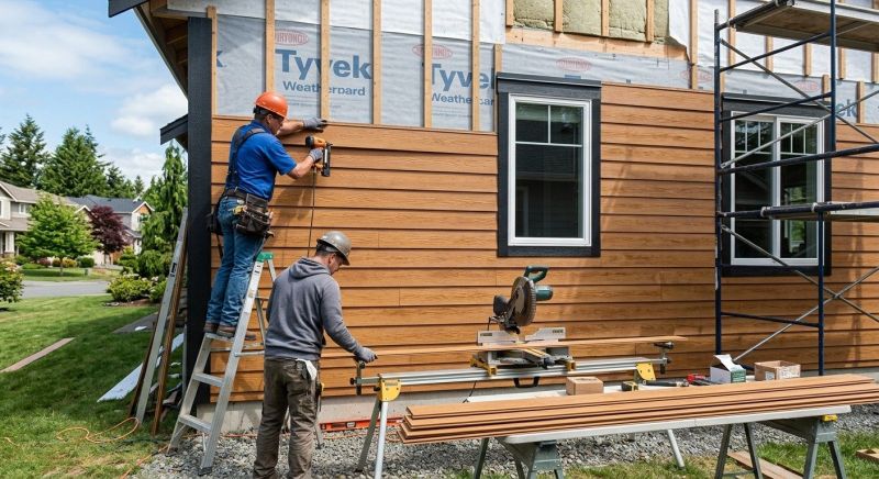 Brick Siding Installation
